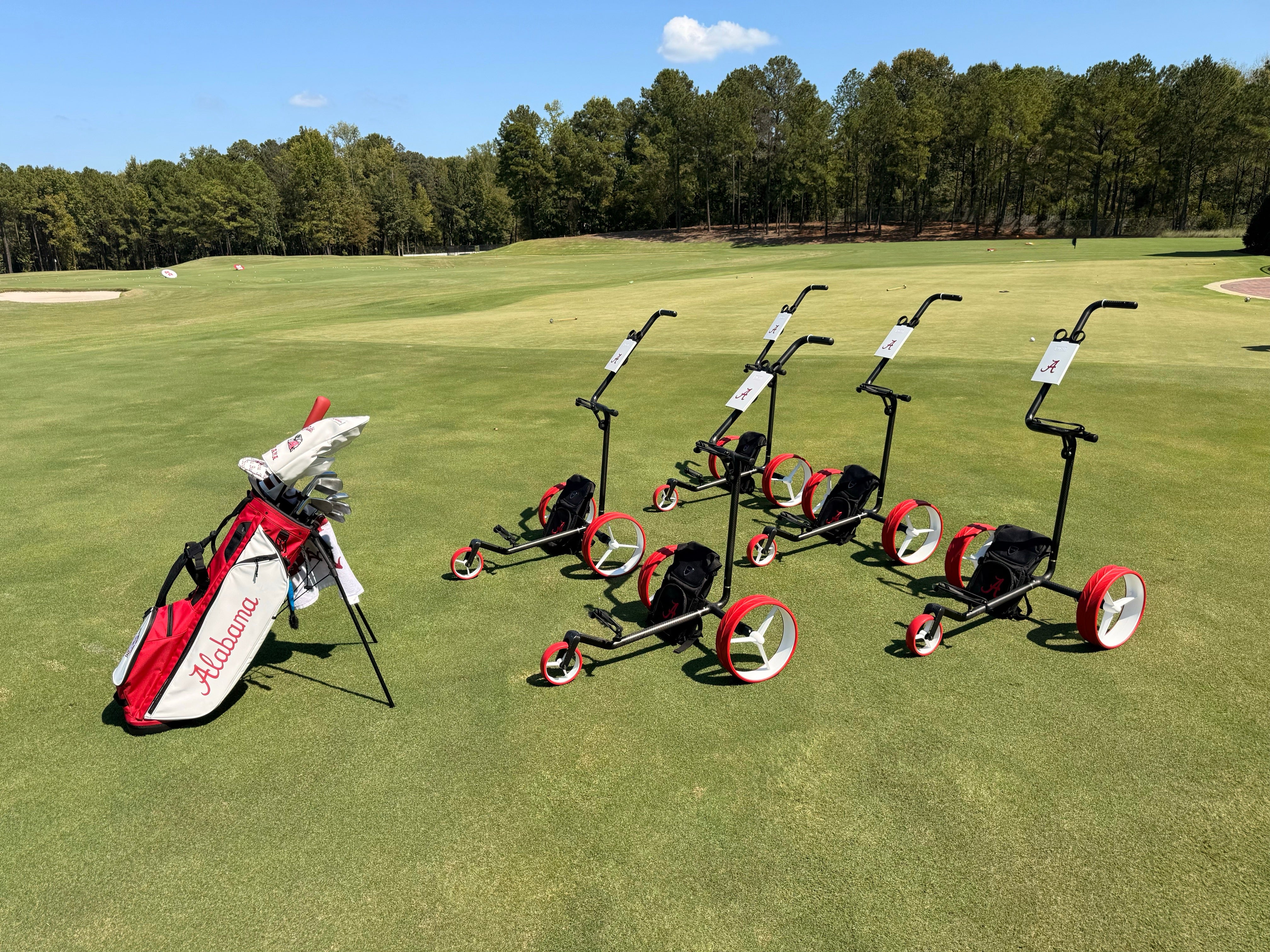 University of Alabama JuCad cart fleet